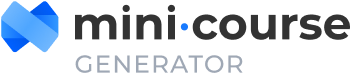 Mini Course Generator
