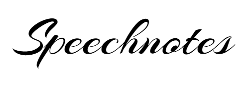 Speechnotes